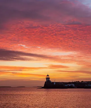 Portland Head Lighthouse Under Moonlight