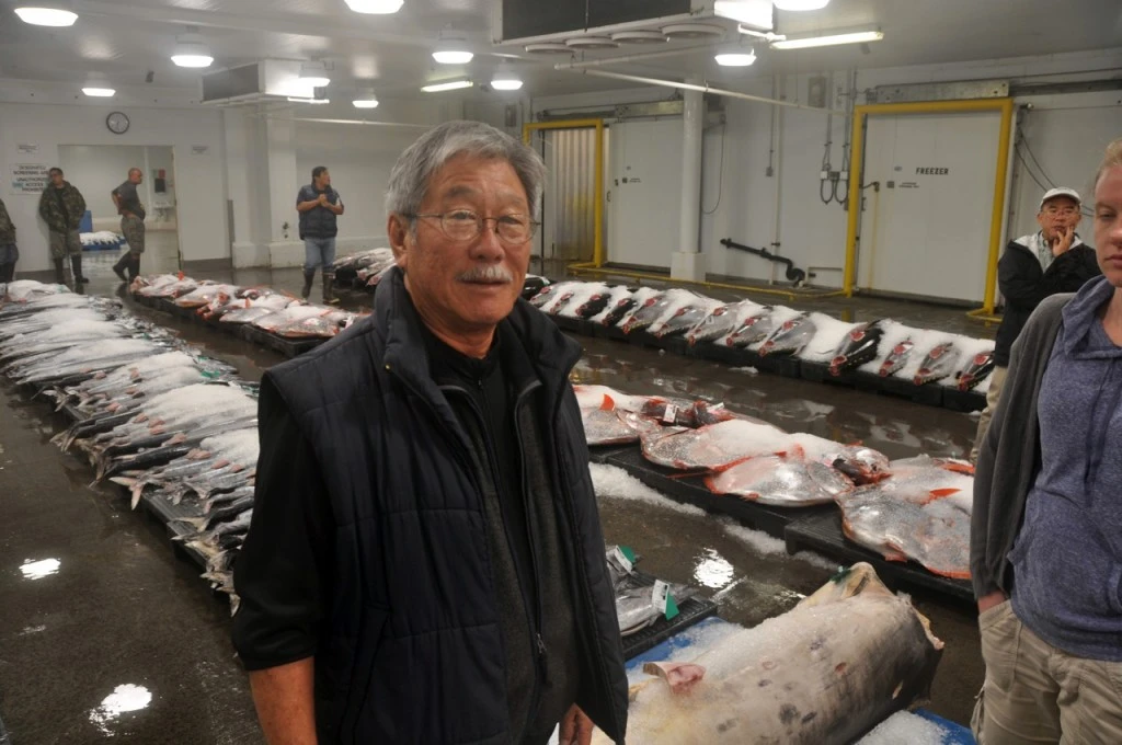 Brooks Takenaka, Honolulu Fish Auction manager. Photo: Deston Nokes